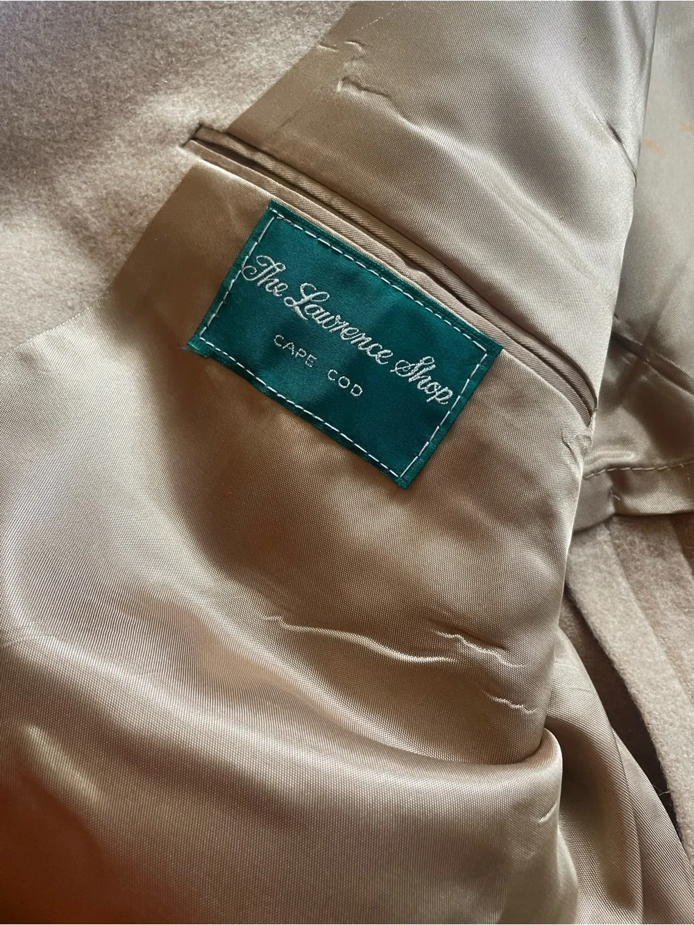 Vintage Men’s Camel Hair Sports Jacket